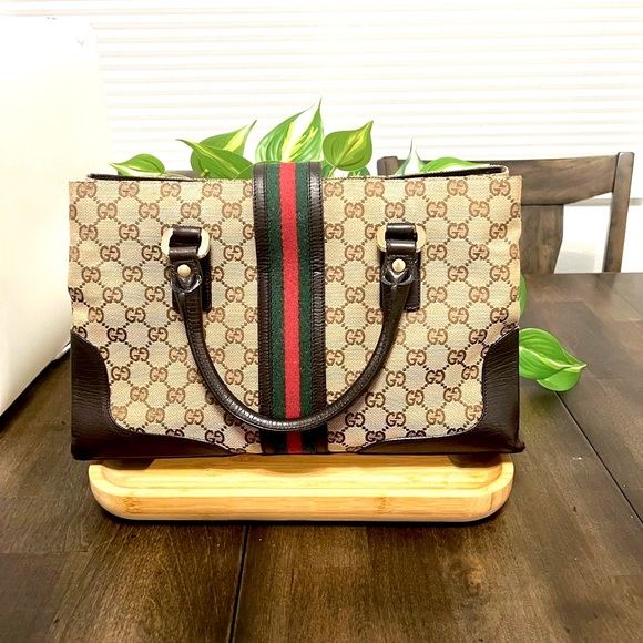 💯 Authentic Gucci Sherry line tote - Picture 14 of 14